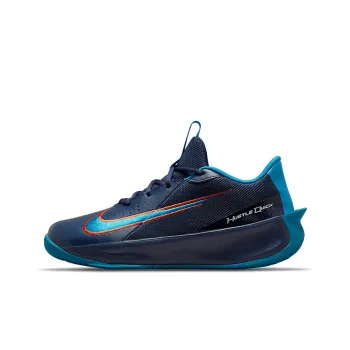Nike Team Hustle Quick 3 Midnight Navy Orange GS