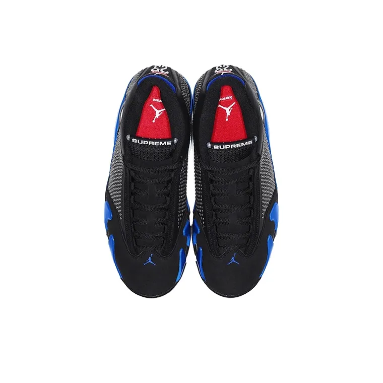 Jordan 14 Retro 'Supreme Black'-4