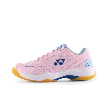 YONEX Power Cushion Anti Slip And Wear Resistant Coverage Low Top Badminton Shoes Women's Pink Blue