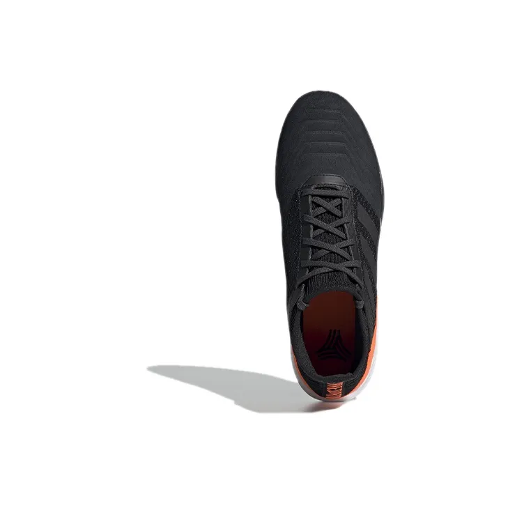 Adidas Predator 19.3 IC/IN Breathable Soccer Shoes Men's Black Orange-4