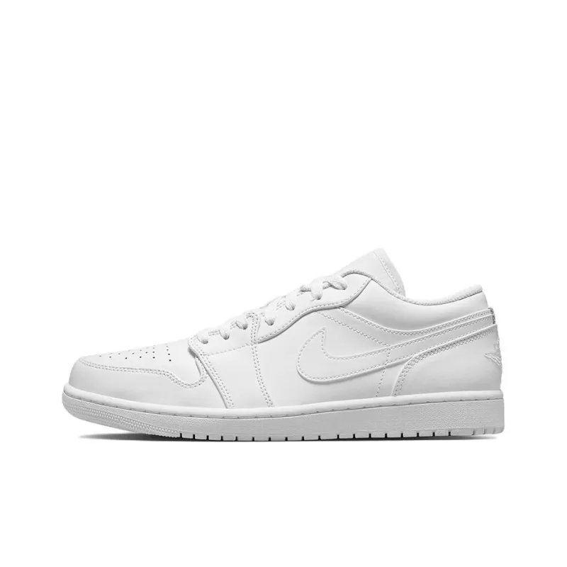 JORDAN 1 Low Triple White-0