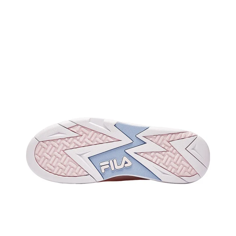 FILA Cage Vintage Basketball Shoes Women's High Top Misty Soft Pink-5