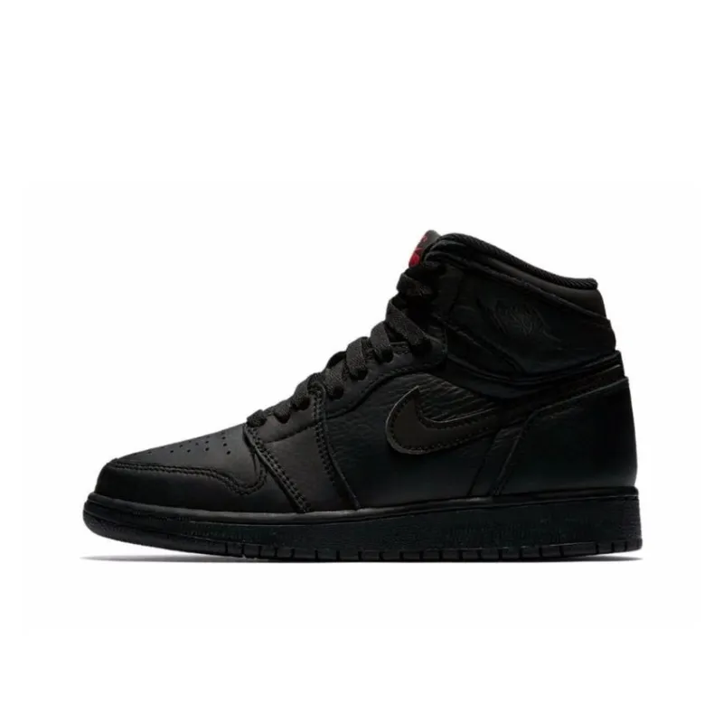 Jordan 1 Retro High OG BG Black University Red-0