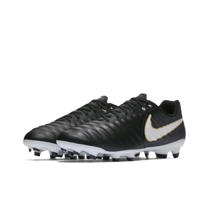 Nike Tiempo Ligera Iv Fg 'Black White Gold'-2