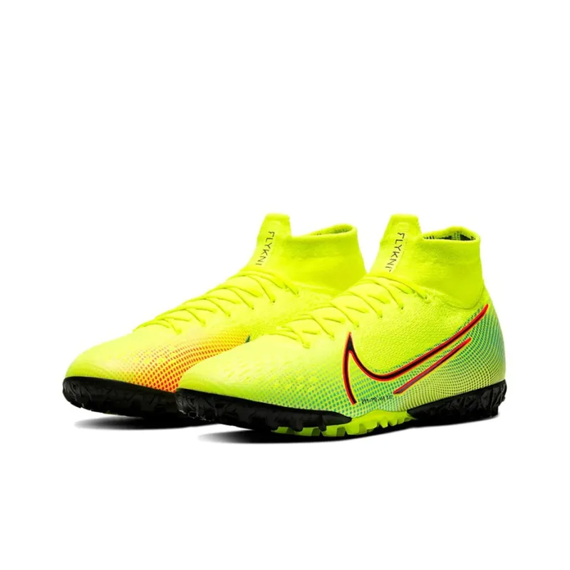Nike Mercurial Superfly 7 Elite Mds TF Turf 'Yellow Green'-2