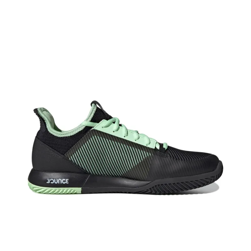 Adidas Adizero Defiant Bounce 2 'Black Green' Women's-1