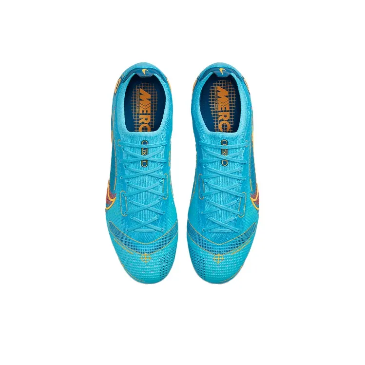 Nike Mercurial Vapor 14 Elite Hg Hard Ground Soccer Shoes Blue-3