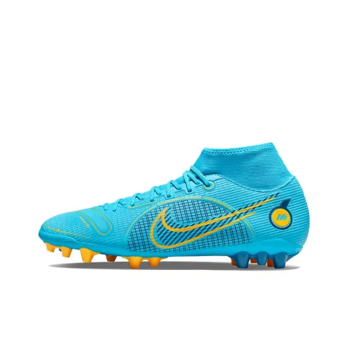 Nike Mercurial Superfly 8 Soccer Shoes Men Low-Top Lake Blue