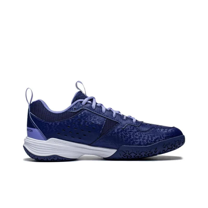 LiNing Ace Ⅴ Anti Slip And Wear Resistant Breathable Low Top Badminton Shoes Unisex Navy-1