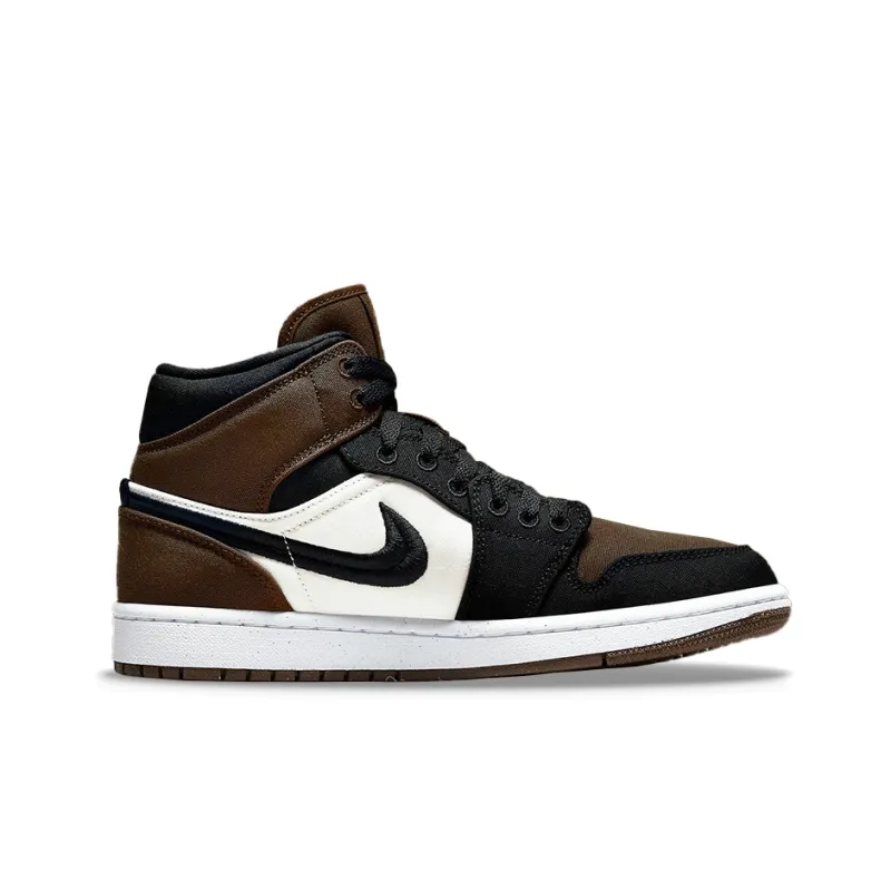 Air Jordan 1 Mid Se 'Olive Toe' Women's-1