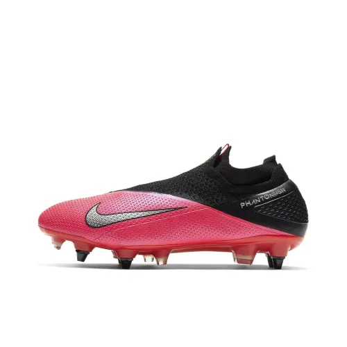 Nike Phantom Vision Soccer Shoes Unisex Low-Top Pink/Black