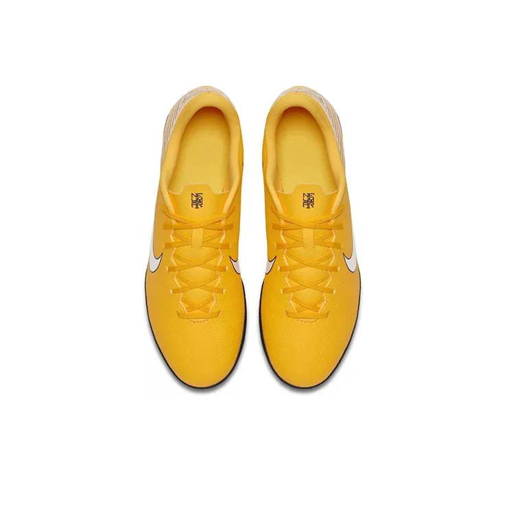 Nike X Neymar Jr. Mercurial Vapor 12 Club Tf 'Yellow Black'-3