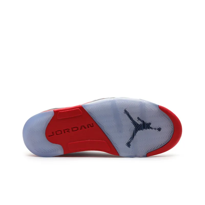 Jordan 5 Retro Fire Red Black Tongue 2013-4
