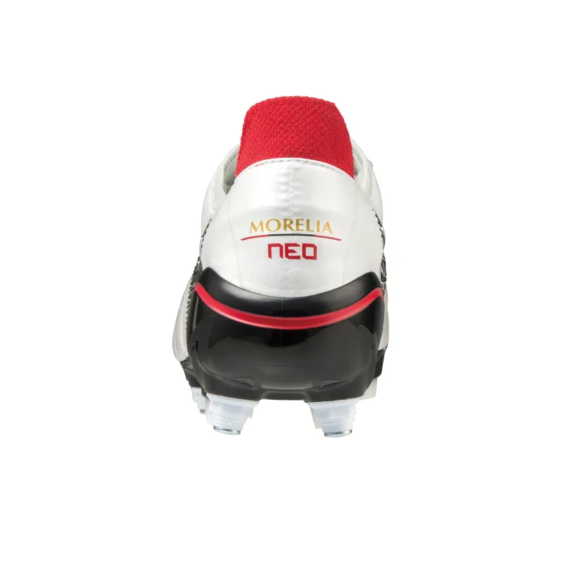 Mizuno Morelia Neo 3 Japan Mix 'White Black Red'-3