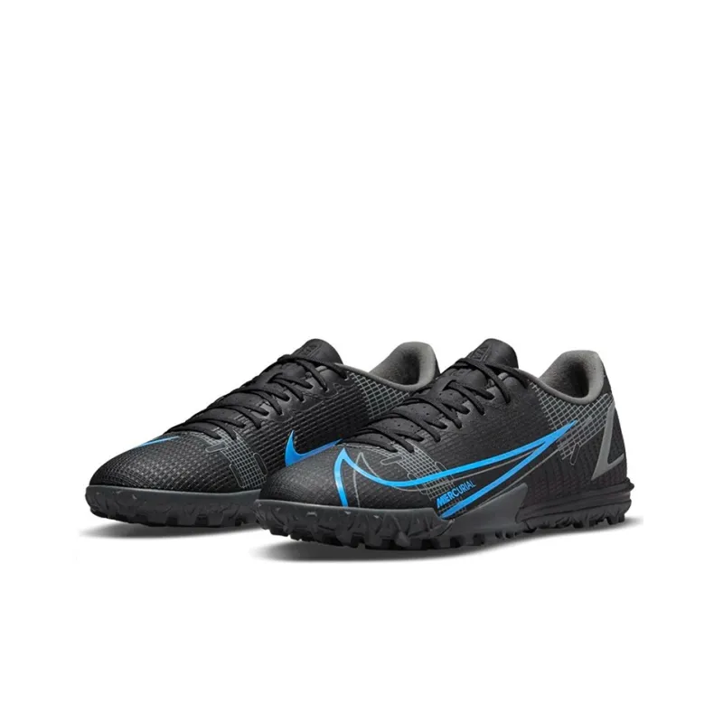Nike Mercurial Vapor 14 Soccer Shoes Men Low-Top Black/Blue Color-2