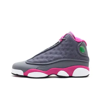 JORDAN 13 Retro Cool Grey Fusion Pink GS