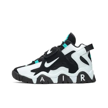 Nike Air Barrage Mid Shoes Black/White Cabana
