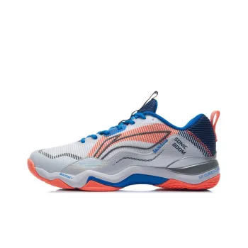 LINING Sonic Boom EG 3.0 Men's Professional Badminton Shoes   White/Light Orange