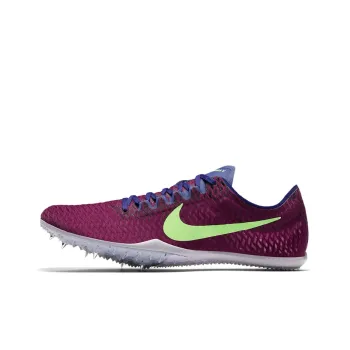 Nike Zoom Mamba 5 Cushioned Slip-Resistant Low-Top Training Shoes Unisex Purple Green