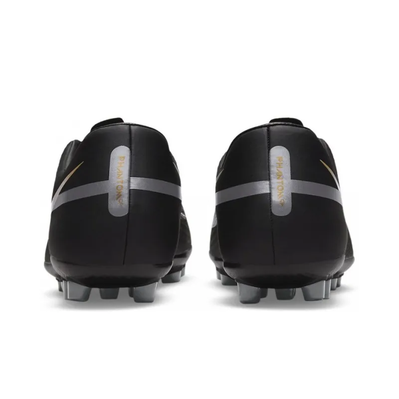 Nike Phantom GT2 Academy Ag 'Black Dark Grey Metallic Gold'-4