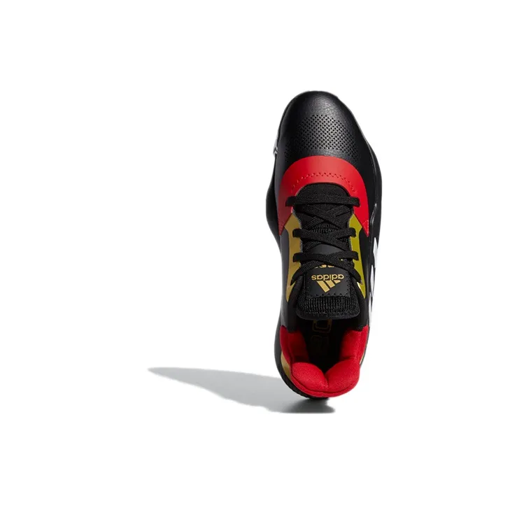 Adidas Pro Bounce 2019 Low Black Scarlet Gold-3