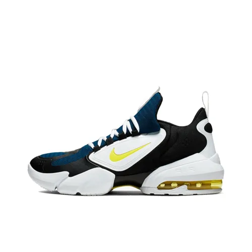 Nike Air Max Alpha Training Shoes Men Mid-Top Power Blue/White/Black/Dynamic Yellow