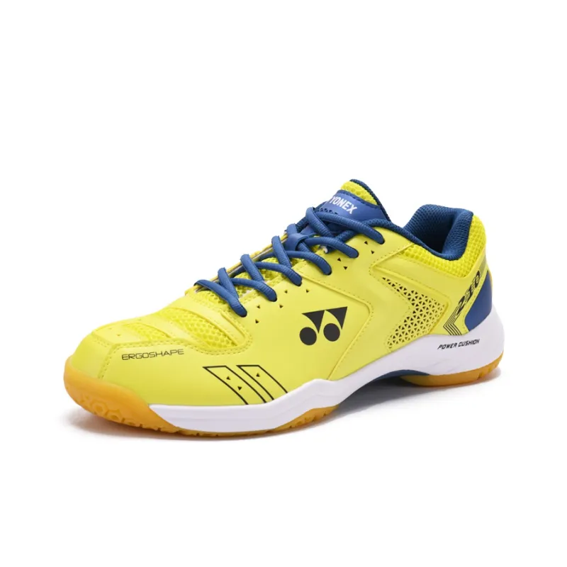 YONEX Power Cushion Breathable Low Top Badminton Shoes Unisex Lemon-1