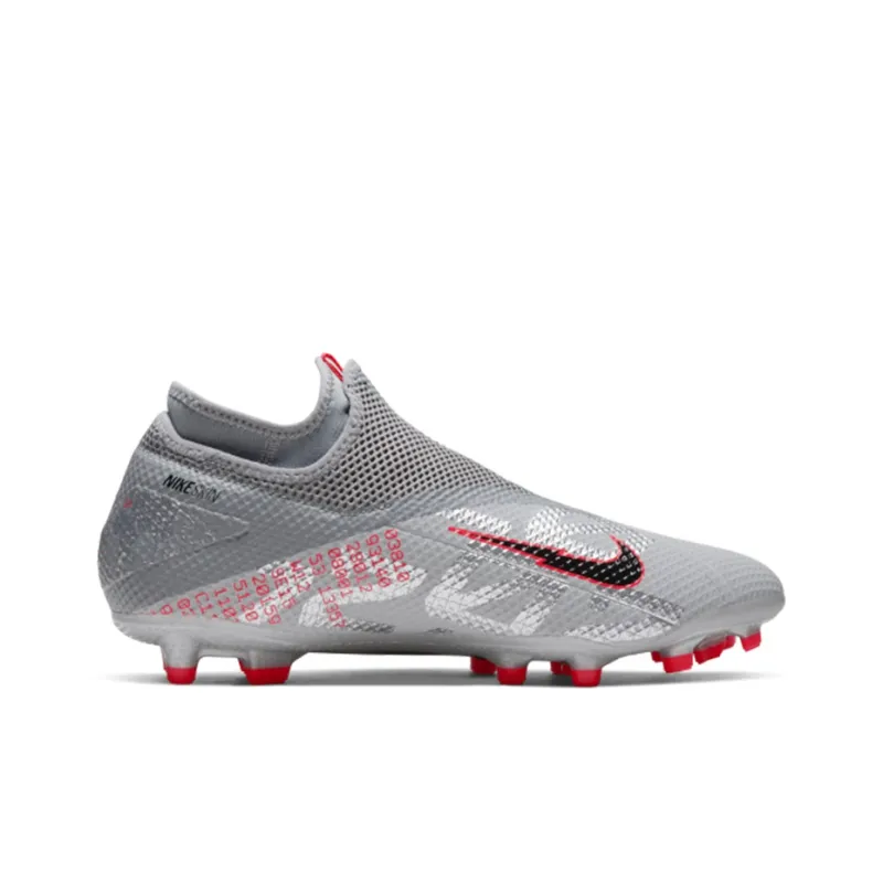 Nike Phantom Vision 2 Academy Dynamic Fit Mg Metallic Grey Crimson-1