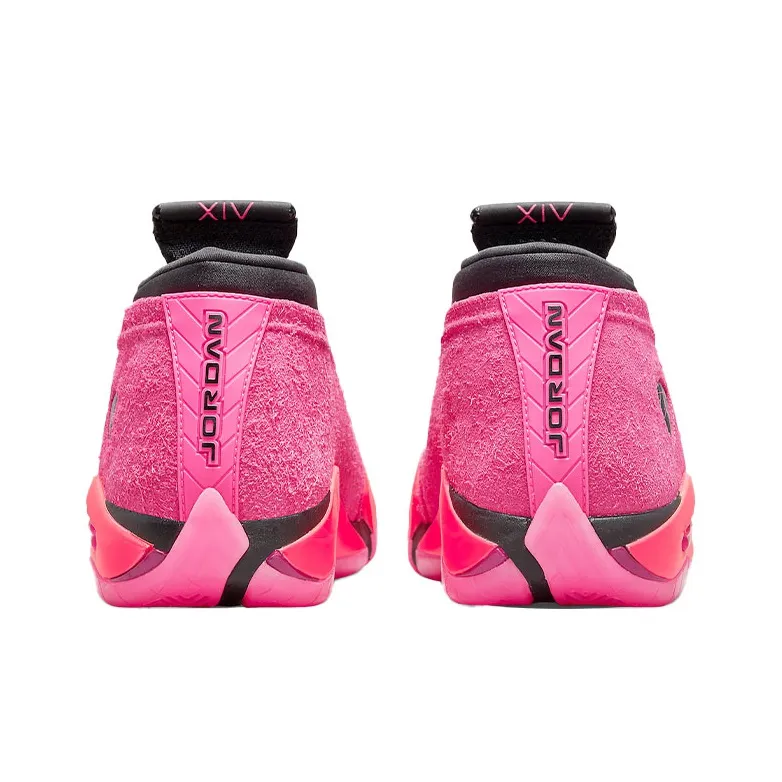 Jordan 14 Retro Low Shocking Pink Women's-4