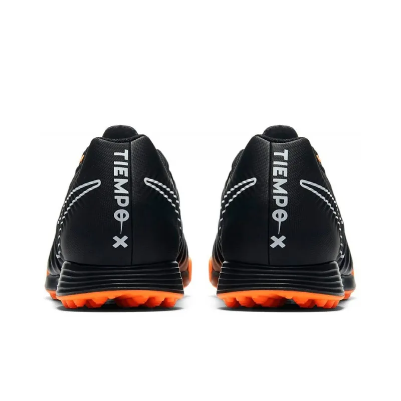 Academy Tiempo Black And Orange Legend Nike Tiempo Black White