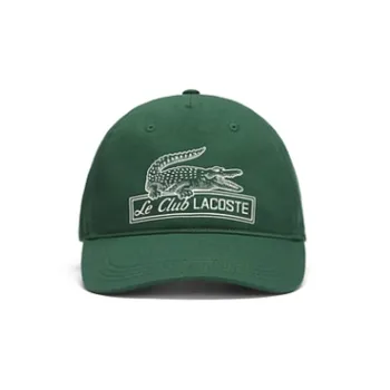 LACOSTE Embroidered Twill Cap