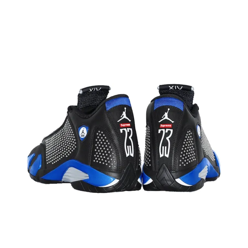 Jordan 14 Retro 'Supreme Black'-3