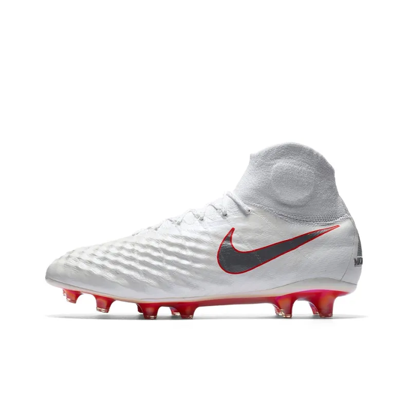Nike Magista Obra 2 Elite Df Fg 'White Metallic Cool Grey'-0