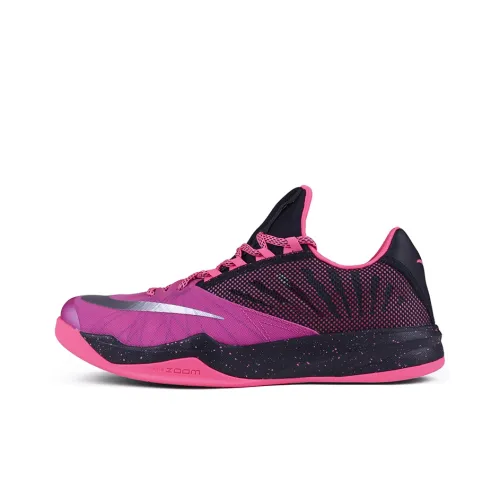 Nike Zoom Run The One Vintage Basketball Shoes Men Low-Top Pink/Black