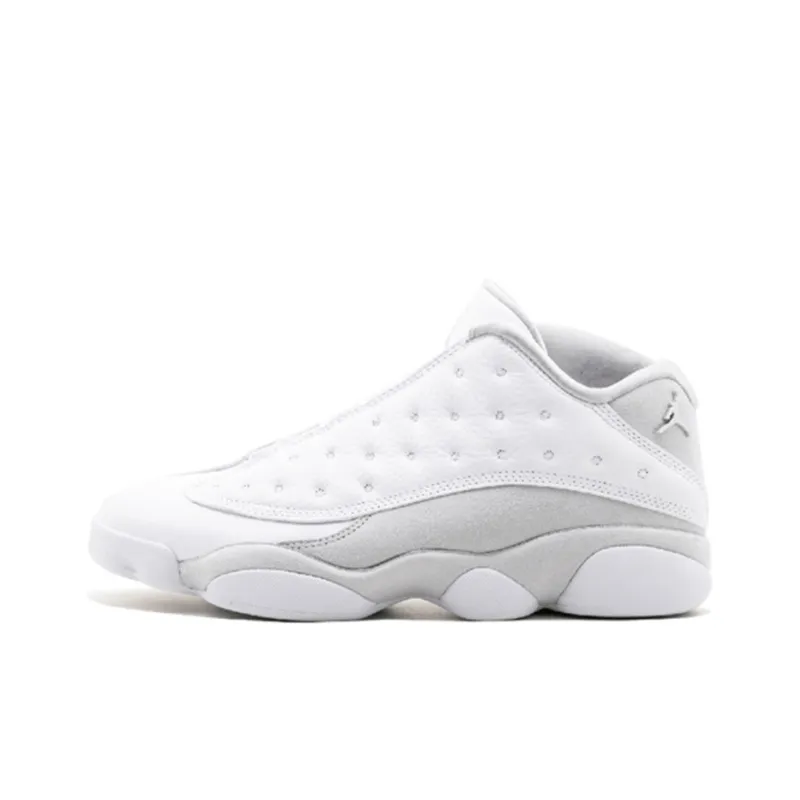 Jordan 13 Retro Low Pure Platinum-0