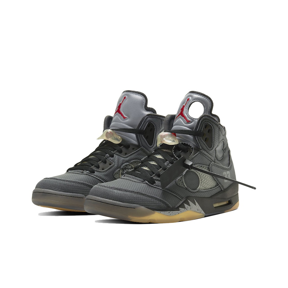 JORDAN 5 Retro Off-White Muslin - POIZON