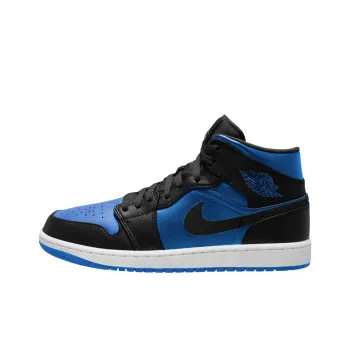 JORDAN 1 Mid Black Royal Blue
