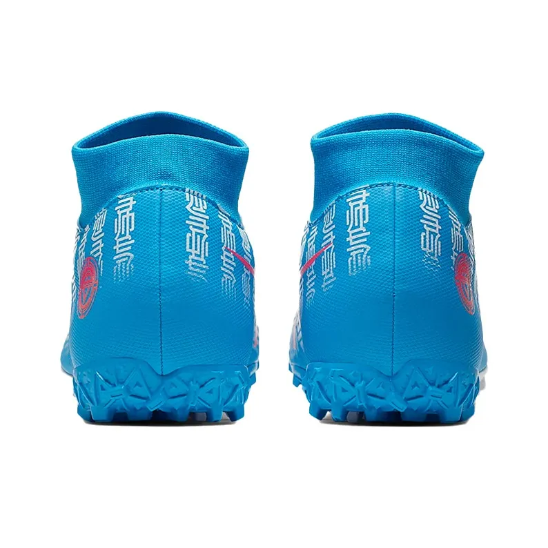Nike Mercurial Superfly 7 CR7 Tf Turf 'Blue Pink'-3