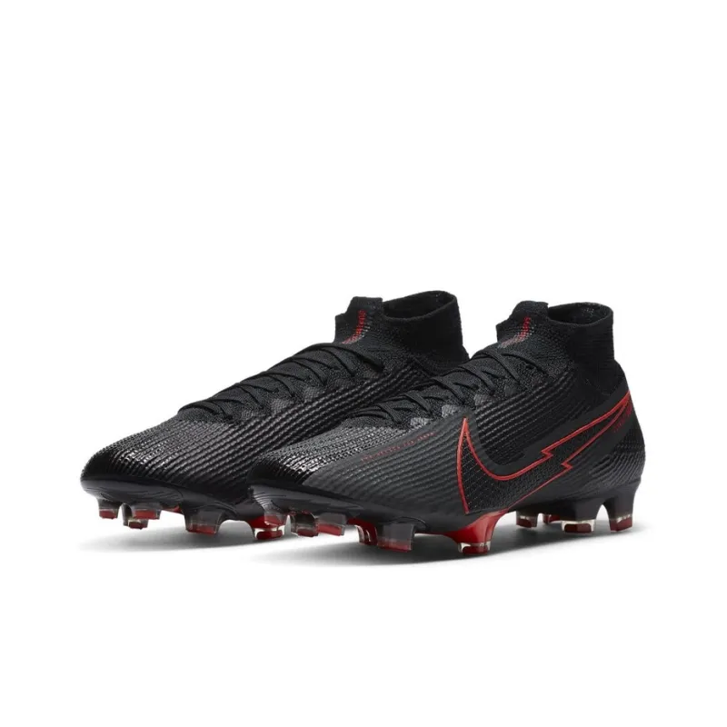 Nike Mercurial Superfly 7 Elite Fg Chile Red Pack Black-2