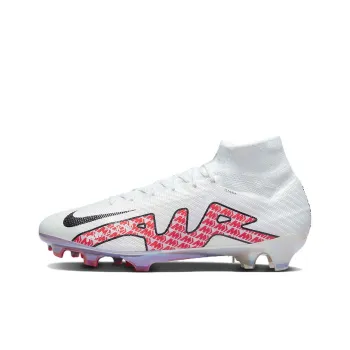Nike Zoom Mercurial Superfly 9 Elite Fg White Bright Crimson