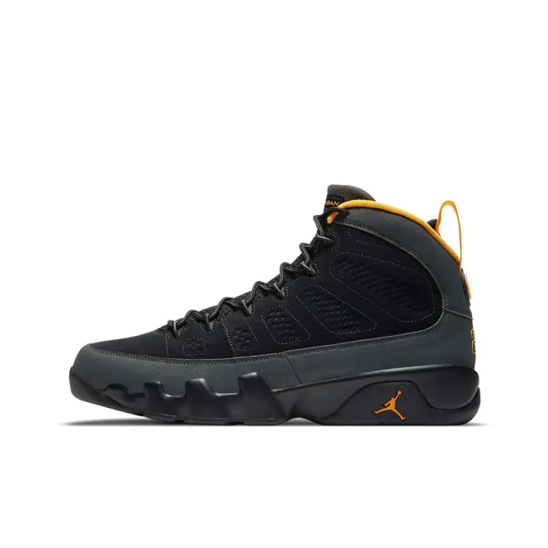 Jordan 9 Retro Dark Charcoal University Gold-0