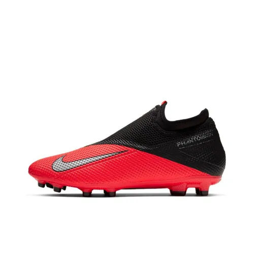 Nike Phantom Vision Soccer Shoes Men Low-Top Black/Red