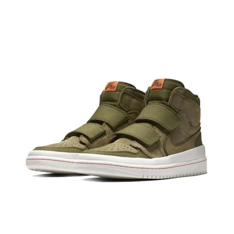 Jordan 1 Retro High Double Strap Olive Canvas-2