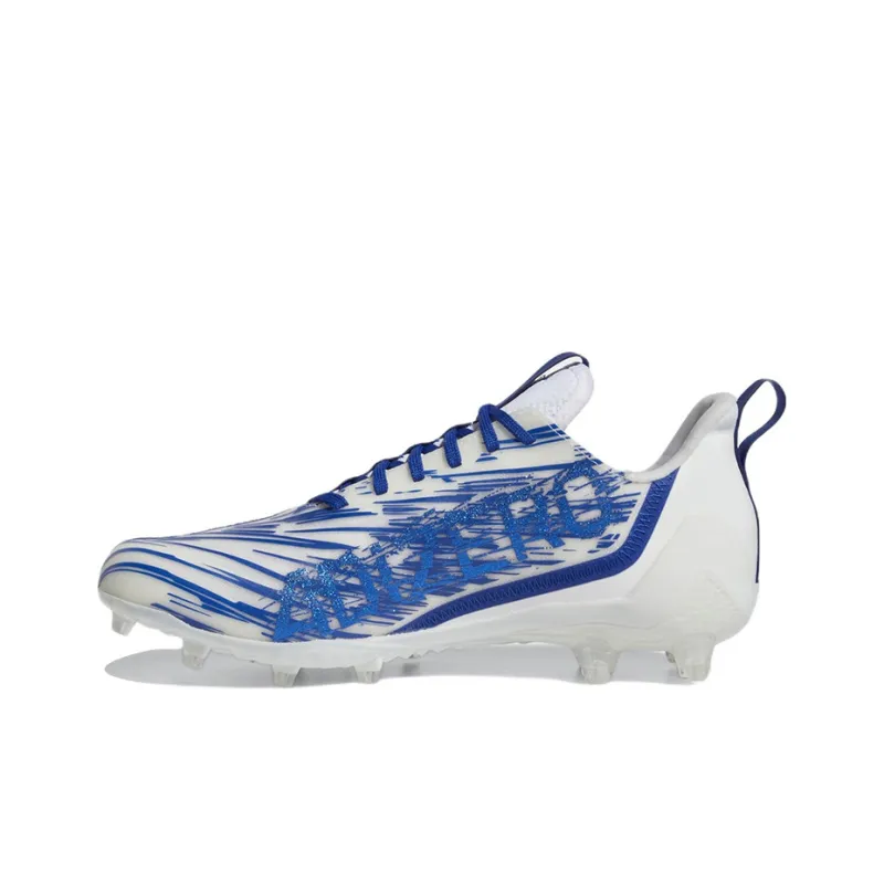 Adidas Adizero Cleats 'White Royal Blue'-0