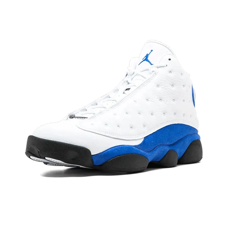 Jordan 13 Retro White Hyper Royal Black-1