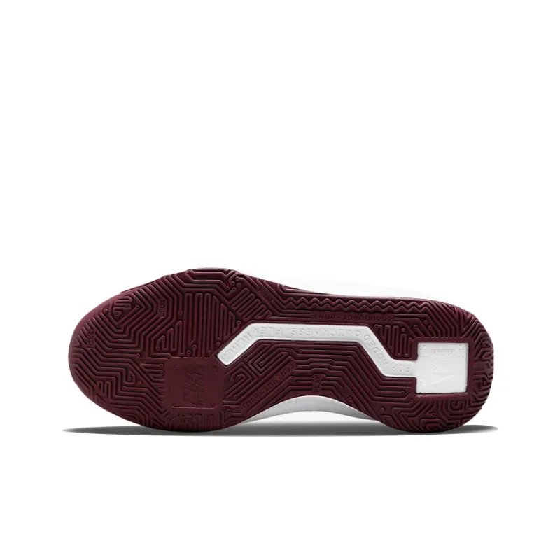 Nike Team Hustle Quick 3 Dark Smoke Grey Dark Beetroot GS-5