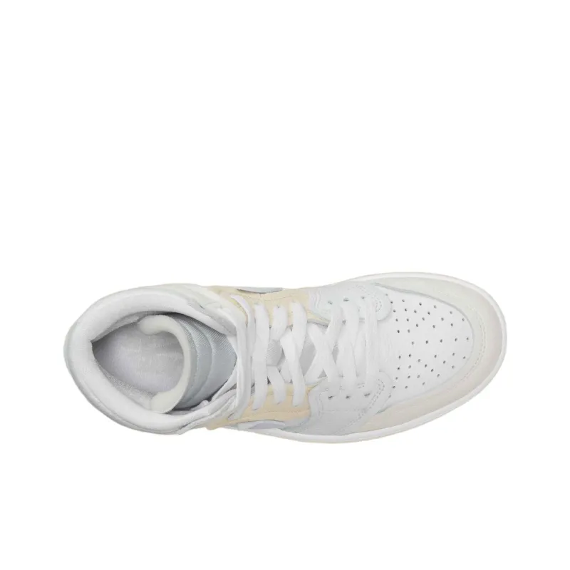 Jordan Air Jordan 1 MM High 'Coconut Milk' Cushioned Slip-Resistant High-Top Vintage Basketball Shoes Women's White-2