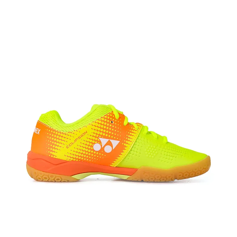 YONEX Anti-Slip Wear-Resistant Low-Top Badminton Shoes Unisex Acid Yellow-1