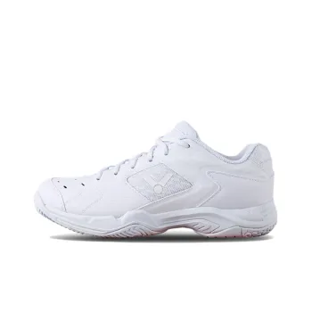 VICTOR 9200 Packs Cushioning Anti Slip Wear Resistant Breathability Low Top Badminton Shoes Unisex White