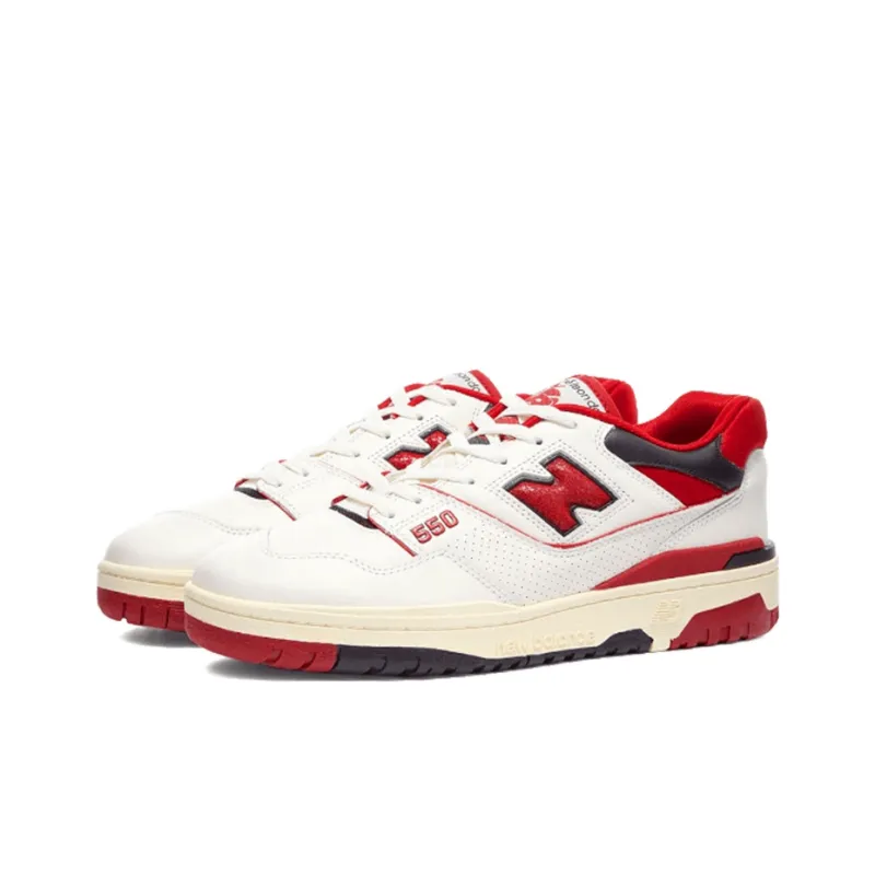 New Balance 550 Aime Leon Dore White Red-2